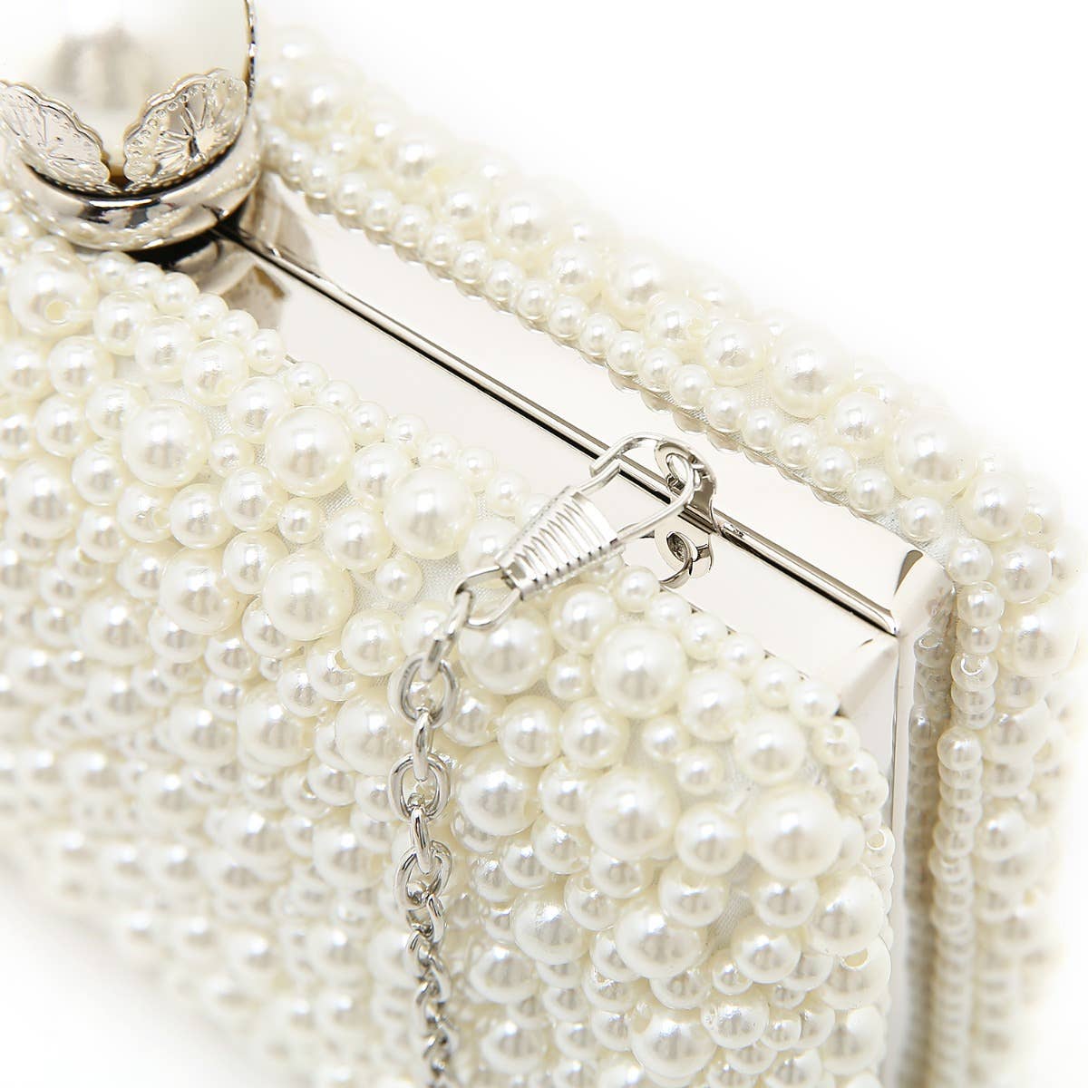 Ivory clutch purse shop